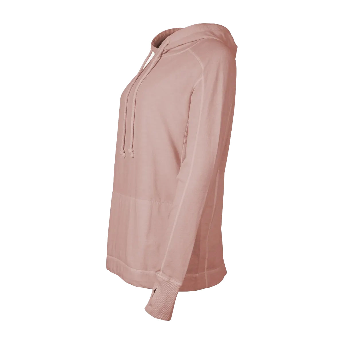 Pale Pink - Lifestyle - Eddie Bauer Womens-Ladies Mineral Wash Terrycloth Hoodie