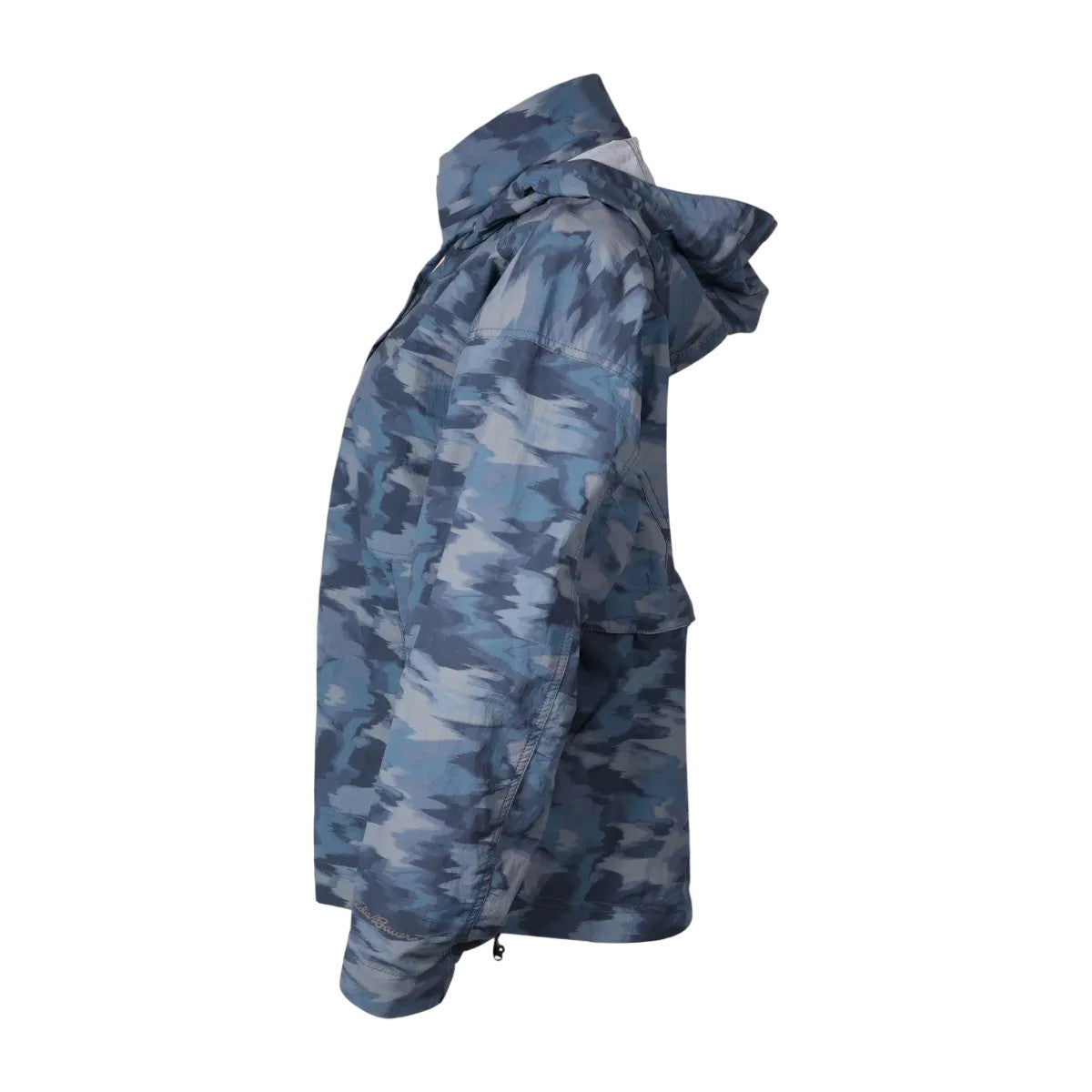 Dusted Indigo - Side - Eddie Bauer Womens-Ladies Windpac Watercolour Jacket