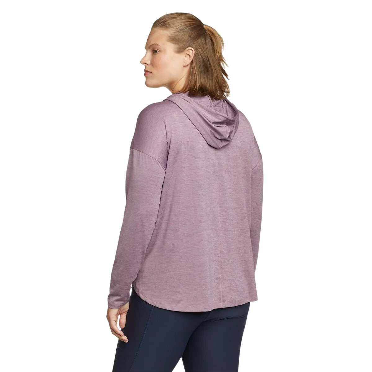 Dusty Iris - Back - Eddie Bauer Womens-Ladies Resolution Hoodie