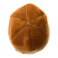Tan - Back - Eastern Counties Leather Womens-Ladies Duxford Dome Panel Sheepskin Hat