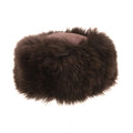 Truffle Brown - Front - Eastern Counties Leather Womens-Ladies Kate Cossack Style Sheepskin Hat