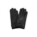 Black - Front - Eastern Counties Leather Mens Stud Strap Gloves