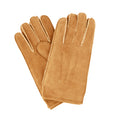 Tan - Front - Eastern Counties Leather Mens 3 Point Stitch Sheepskin Gloves