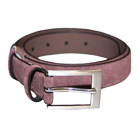 Brown - Front - Eastern Counties Leather Womens-Ladies Suede Belt