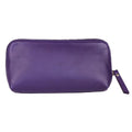 Purple - Front - Eastern Counties Leather Womens-Ladies Avril Make Up Bag