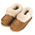 Chestnut - Front - Eastern Counties Leather Womens-Ladies Sheepskin Lined Slipper Boots