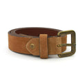 Tan - Front - Eastern Counties Leather Womens-Ladies Alessia Suede Waist Belt
