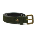 Olive - Front - Eastern Counties Leather Womens-Ladies Alessia Suede Waist Belt