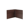 Brown - Front - Eastern Counties Leather Carter Leather Slimline Card Wallet