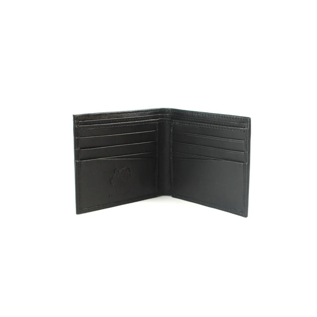 Black - Front - Eastern Counties Leather Carter Leather Slimline Card Wallet