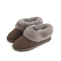 Truffle Brown - Front - Eastern Counties Leather Womens-Ladies Elena Sheepskin Slipper Boots