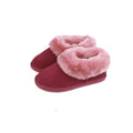 Wine - Front - Eastern Counties Leather Womens-Ladies Elena Sheepskin Slipper Boots
