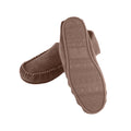 Truffle Brown - Back - Eastern Counties Leather Mens Harris Suede Moccasins