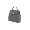 Black-Ivory - Side - Eastern Counties Leather Katrina Leather Buckle Detail Handbag