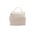 Ivory-Tan - Back - Eastern Counties Leather Katrina Leather Buckle Detail Handbag