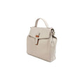 Ivory-Tan - Side - Eastern Counties Leather Katrina Leather Buckle Detail Handbag