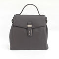 Black-Ivory - Front - Eastern Counties Leather Katrina Leather Buckle Detail Handbag