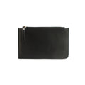 Black-Grey - Back - Eastern Counties Leather Valerie Contrast Panel Leather Purse
