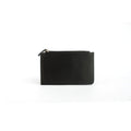 Black-Grey - Front - Eastern Counties Leather Valerie Contrast Panel Leather Purse
