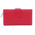 Pink-Grey - Back - Eastern Counties Leather Hayley Leather Purse