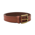 Tan - Front - Eastern Counties Leather Mens Connor Leather Waist Belt