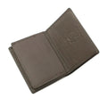 Taupe - Pack Shot - Eastern Counties Leather Unisex Adult Dylan Bi-Fold Leather Card Wallet