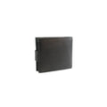 Black - Side - Eastern Counties Leather Unisex Adult Grayson Bi-Fold Leather Contrast Piping Wallet