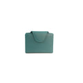 Aqua Green - Front - Eastern Counties Leather Unisex Adult Harmony Leather Card Holder