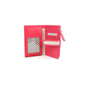 Watermelon-Ivory - Lifestyle - Eastern Counties Leather Womens-Ladies Contrast Leather Purse