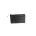 Black-Watermelon - Back - Eastern Counties Leather Womens-Ladies Lillian Diamond Leather Purse