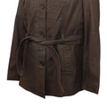 Chocolate - Side - Eastern Counties Leather Womens-Ladies Classic Leather Jacket