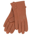 Tan - Front - Eastern Counties Leather Womens-Ladies Hattie Leather Winter Gloves