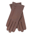 Brown - Front - Eastern Counties Leather Womens-Ladies Hattie Leather Winter Gloves