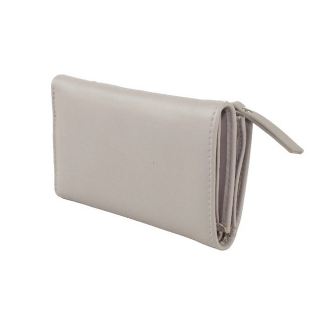 Ivory - Back - Eastern Counties Leather Paloma Polka Dot Leather Purse