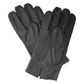 Black - Front - Eastern Counties Leather Unisex Adult Leather Gloves