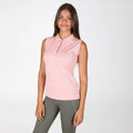 Rose - Side - Shires Womens-Ladies Sleeveless Technical Top