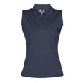 Navy - Front - Shires Womens-Ladies Sleeveless Technical Top
