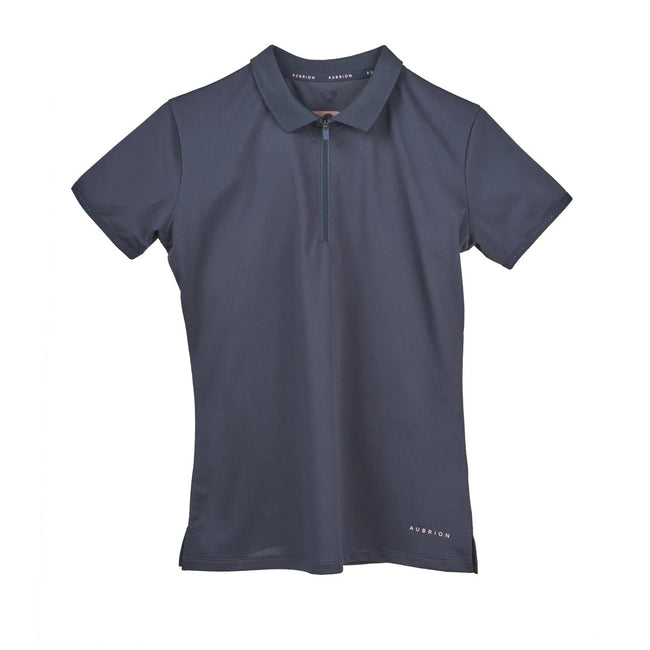 Navy - Front - Aubrion Childrens-Kids Poise Technical Top