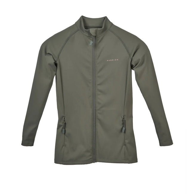 Olive - Front - Aubrion Childrens-Kids Non-Stop Jacket
