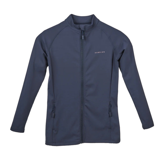 Navy - Front - Aubrion Childrens-Kids Non-Stop Jacket