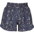 Navy-Green - Front - Aubrion Womens-Ladies Activate Peony Shorts