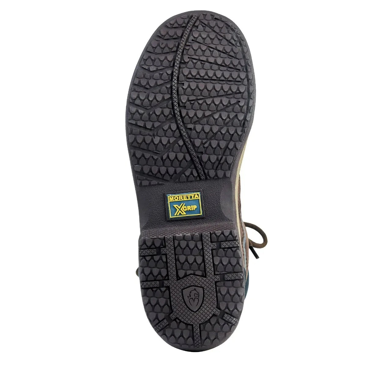 Brown - Pack Shot - Moretta Womens-Ladies Buffalo Leather Ankle Boots