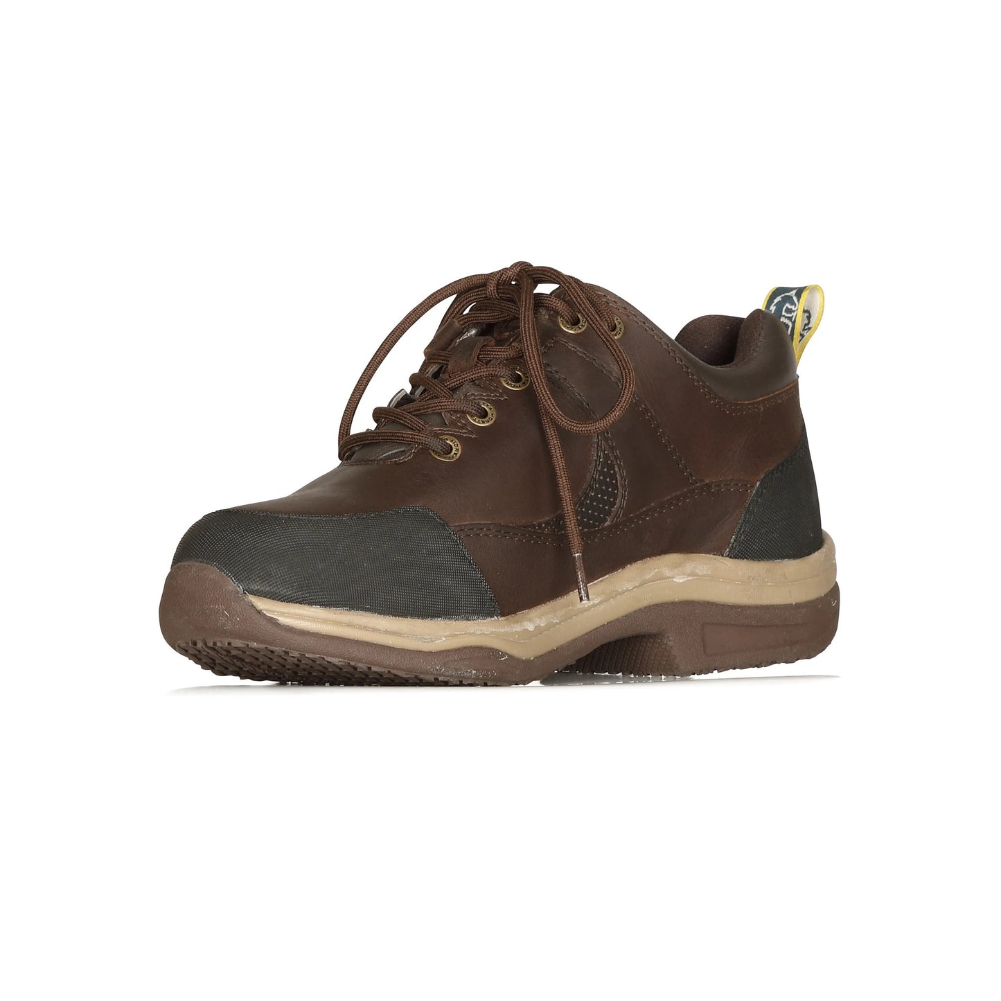 Brown - Lifestyle - Moretta Womens-Ladies Norvara XGRIP Buffalo Leather Trainers