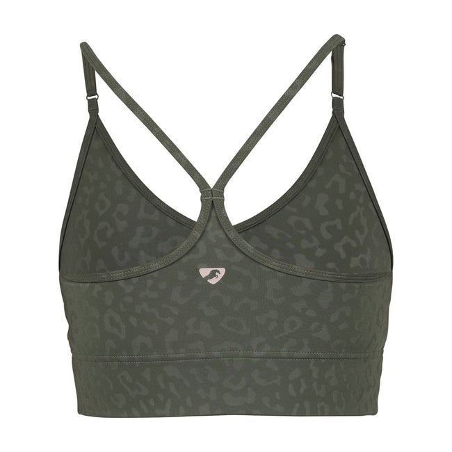 Green - Back - Aubrion Womens-Ladies Invigorate Sports Bra
