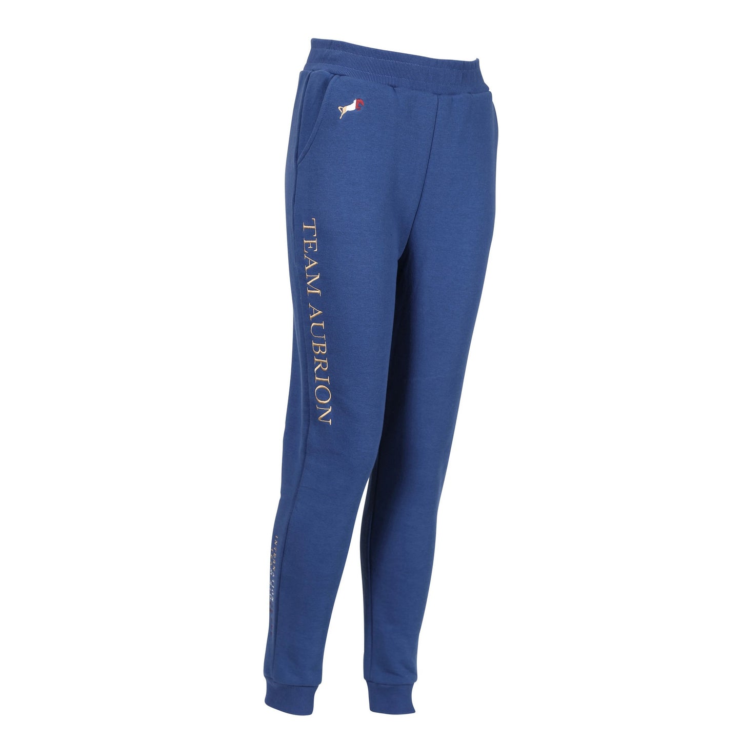 Navy - Side - Aubrion Childrens-Kids Team Jogging Bottoms