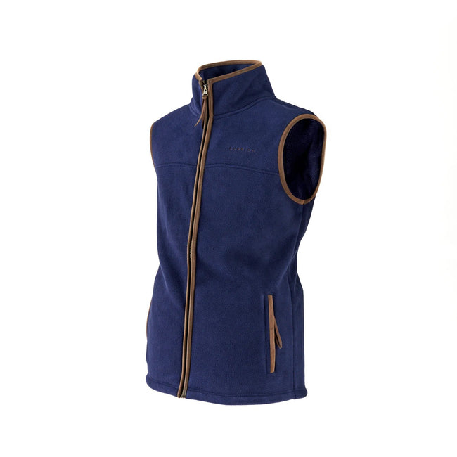 Navy - Back - Aubrion Mens Core Fleece Gilet