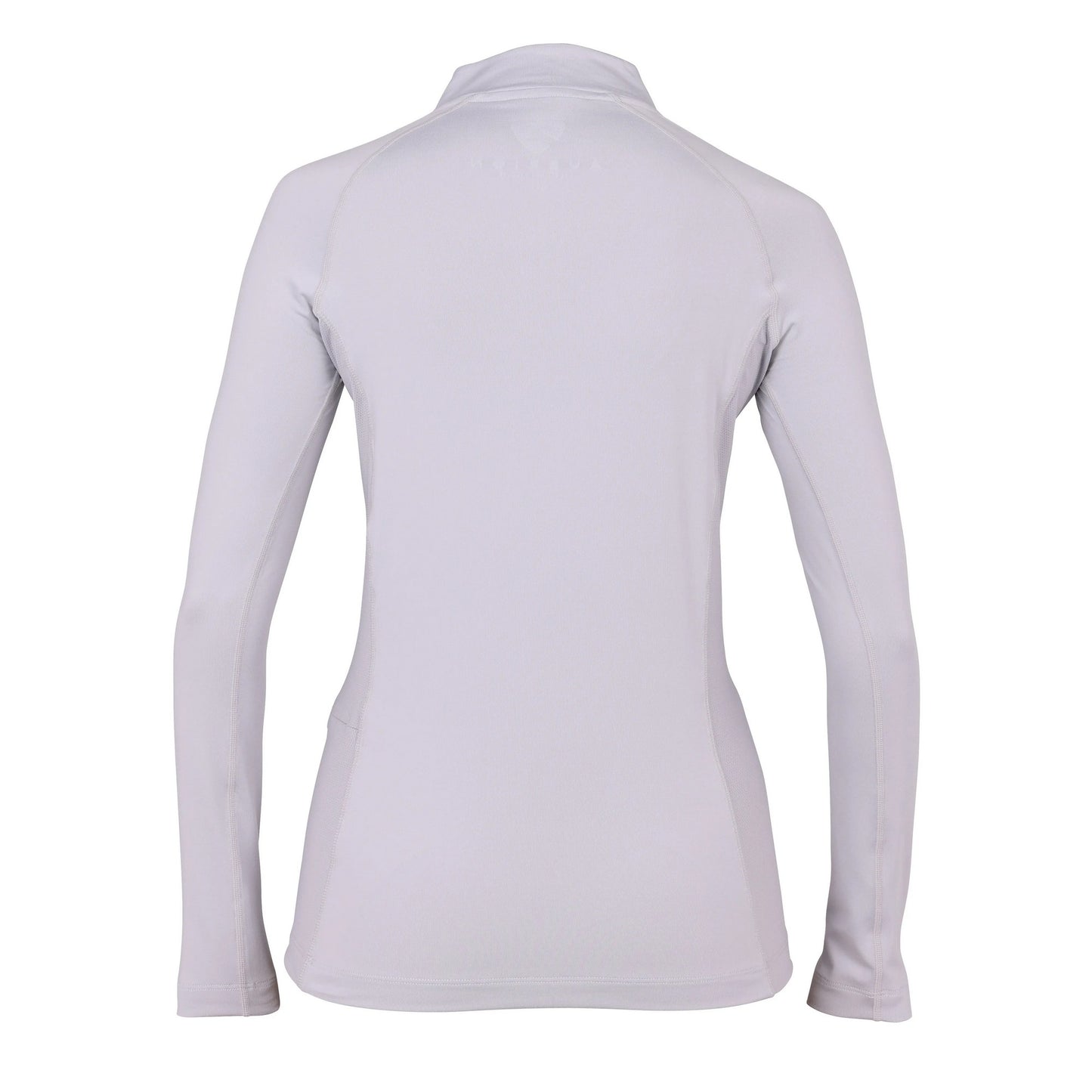 Grey - Back - Aubrion Womens-Ladies Revive Long-Sleeved Base Layer Top