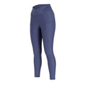 Navy - Side - Aubrion Womens-Ladies Optima Horse Riding Tights