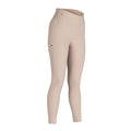 Beige - Front - Aubrion Womens-Ladies Optima Horse Riding Tights