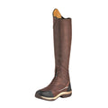 Brown - Lifestyle - Moretta Womens-Ladies Voltana XGRIP Buffalo Leather Long Riding Boots